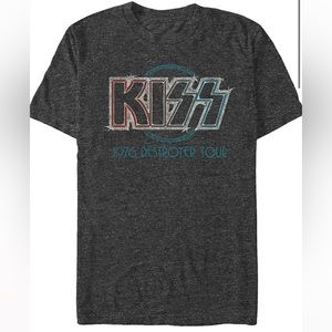 Kiss 1976 Destroyer Tour tee sz small men’s medium women’s